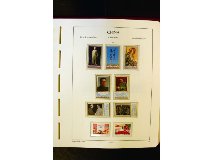 1975/86, postfrische Sammlung mit u.a. Mi.-Nr. 1594, Bl.11-24 etc.
