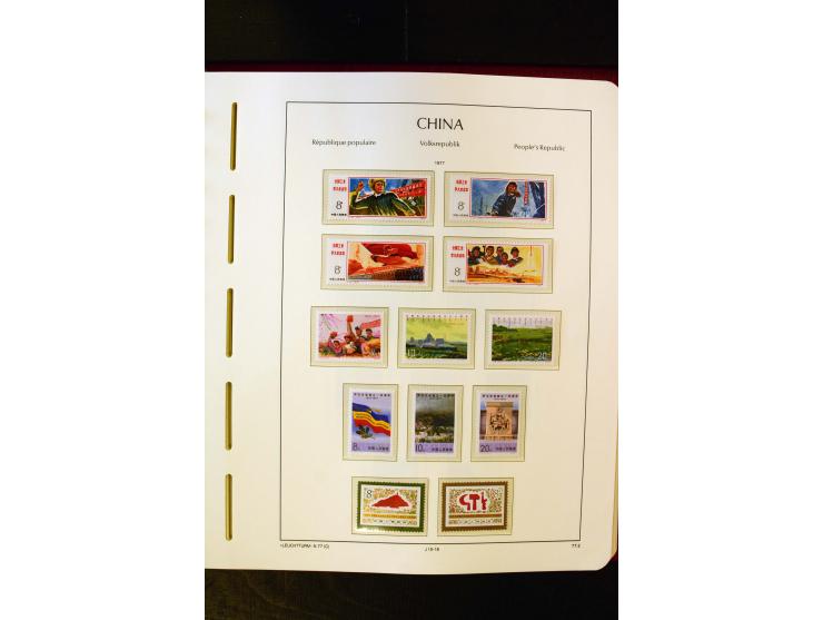 1975/86, postfrische Sammlung mit u.a. Mi.-Nr. 1594, Bl.11-24 etc.