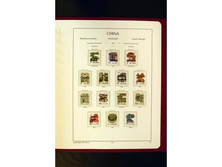 1975/86, postfrische Sammlung mit u.a. Mi.-Nr. 1594, Bl.11-24 etc.