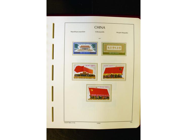 1975/86, postfrische Sammlung mit u.a. Mi.-Nr. 1594, Bl.11-24 etc.