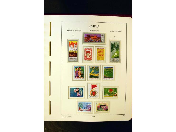 1975/86, postfrische Sammlung mit u.a. Mi.-Nr. 1594, Bl.11-24 etc.