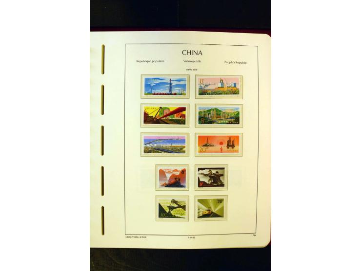 1975/86, postfrische Sammlung mit u.a. Mi.-Nr. 1594, Bl.11-24 etc.