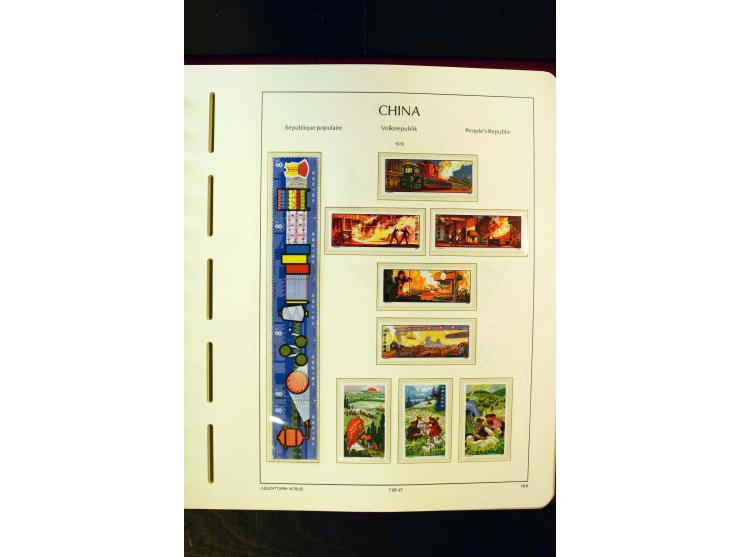 1975/86, postfrische Sammlung mit u.a. Mi.-Nr. 1594, Bl.11-24 etc.