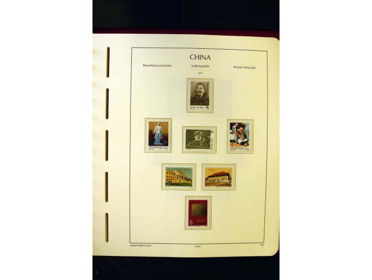 1975/86, postfrische Sammlung mit u.a. Mi.-Nr. 1594, Bl.11-24 etc.
