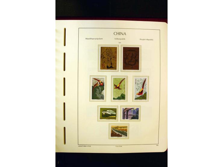 1975/86, postfrische Sammlung mit u.a. Mi.-Nr. 1594, Bl.11-24 etc.