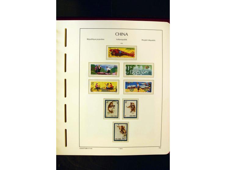 1975/86, postfrische Sammlung mit u.a. Mi.-Nr. 1594, Bl.11-24 etc.