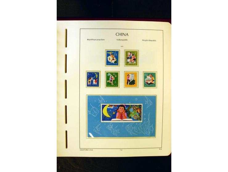 1975/86, postfrische Sammlung mit u.a. Mi.-Nr. 1594, Bl.11-24 etc.