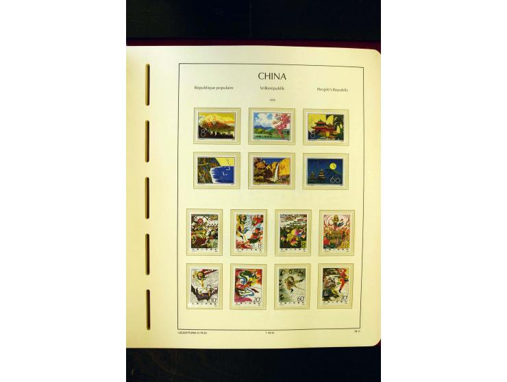 1975/86, postfrische Sammlung mit u.a. Mi.-Nr. 1594, Bl.11-24 etc.