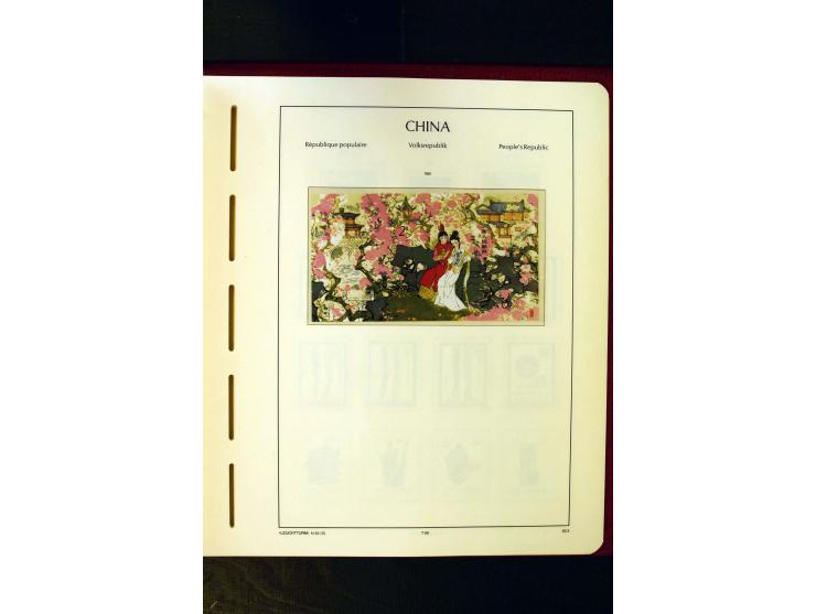 1975/86, postfrische Sammlung mit u.a. Mi.-Nr. 1594, Bl.11-24 etc.