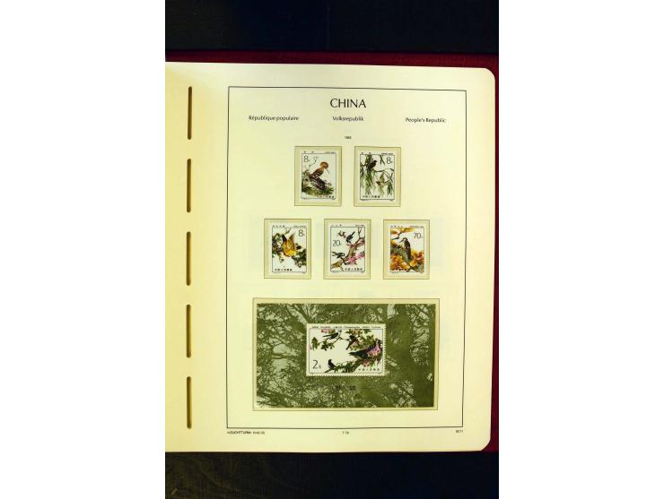1975/86, postfrische Sammlung mit u.a. Mi.-Nr. 1594, Bl.11-24 etc.