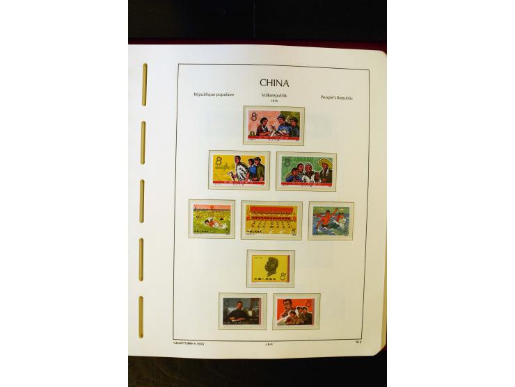 1975/86, postfrische Sammlung mit u.a. Mi.-Nr. 1594, Bl.11-24 etc.