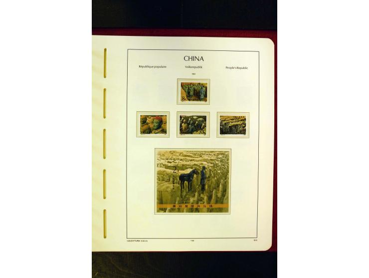 1975/86, postfrische Sammlung mit u.a. Mi.-Nr. 1594, Bl.11-24 etc.