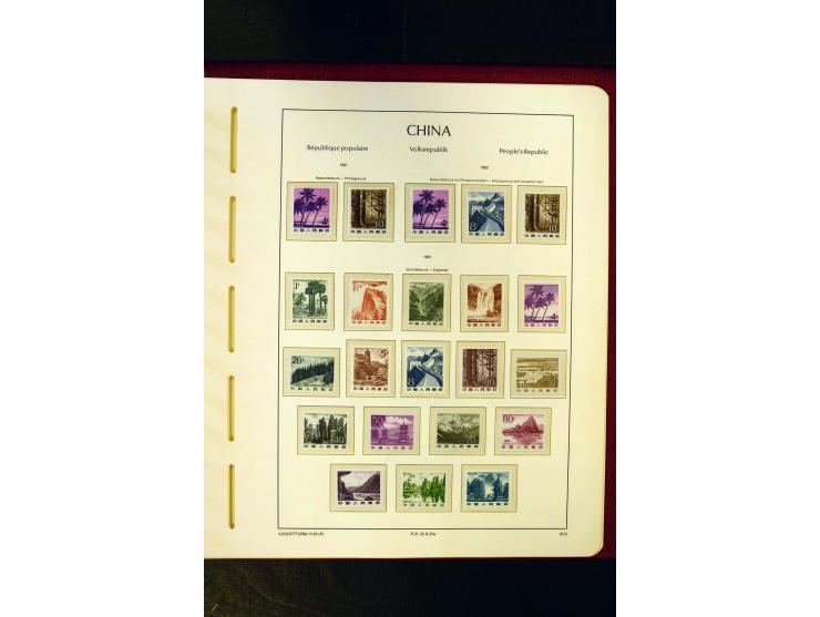 1975/86, postfrische Sammlung mit u.a. Mi.-Nr. 1594, Bl.11-24 etc.
