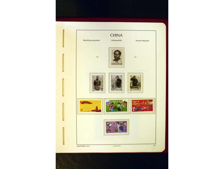 1975/86, postfrische Sammlung mit u.a. Mi.-Nr. 1594, Bl.11-24 etc.