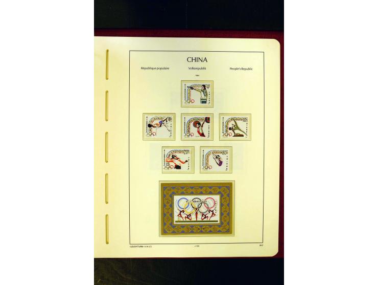 1975/86, postfrische Sammlung mit u.a. Mi.-Nr. 1594, Bl.11-24 etc.