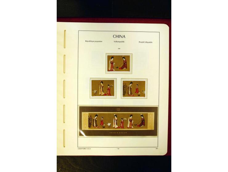 1975/86, postfrische Sammlung mit u.a. Mi.-Nr. 1594, Bl.11-24 etc.