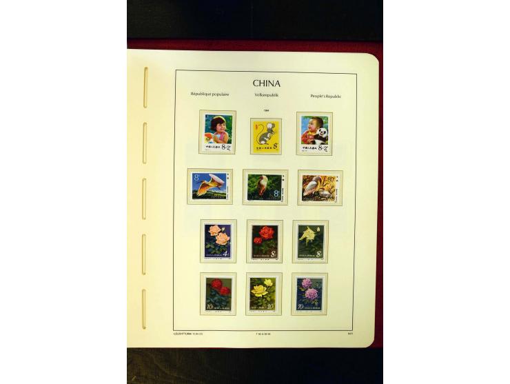 1975/86, postfrische Sammlung mit u.a. Mi.-Nr. 1594, Bl.11-24 etc.