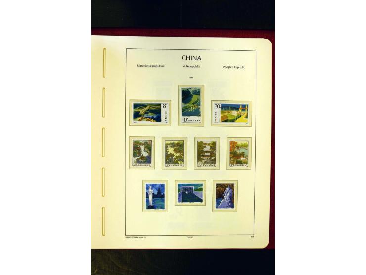 1975/86, postfrische Sammlung mit u.a. Mi.-Nr. 1594, Bl.11-24 etc.