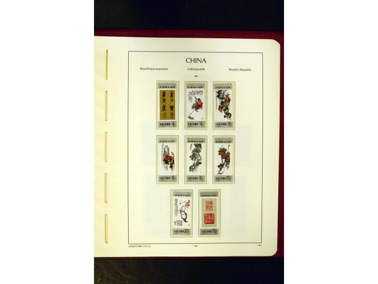 1975/86, postfrische Sammlung mit u.a. Mi.-Nr. 1594, Bl.11-24 etc.