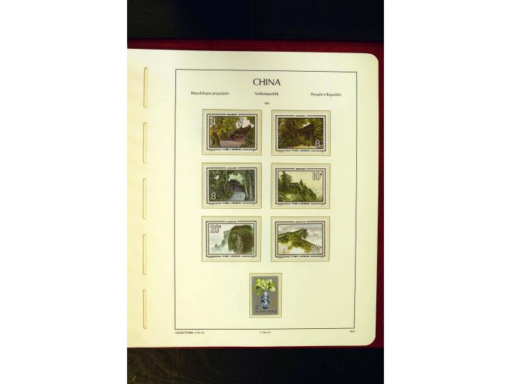 1975/86, postfrische Sammlung mit u.a. Mi.-Nr. 1594, Bl.11-24 etc.