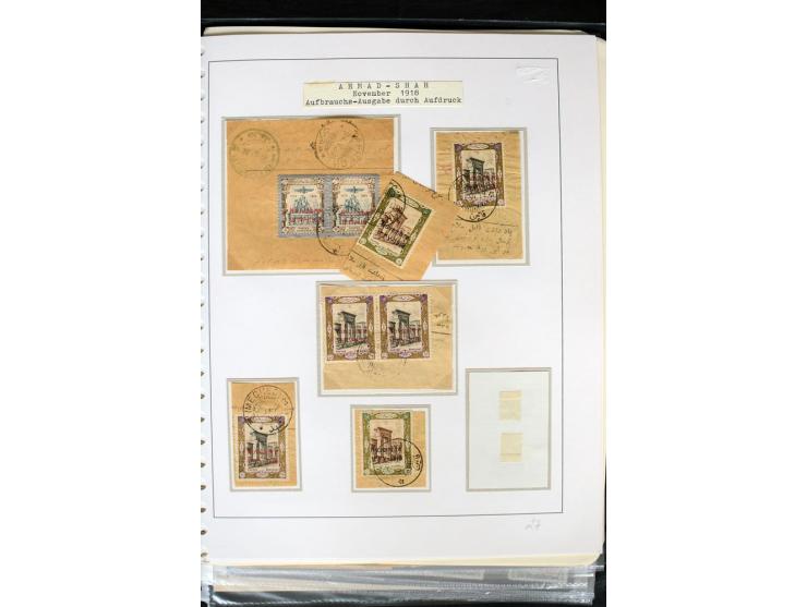 1876/1924 (ca.), riesiger Bestand von einigen tausend ungebrauchte und gebrauchten Marken, dabei viel besseres Material, aber