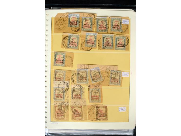 1876/1924 (ca.), riesiger Bestand von einigen tausend ungebrauchte und gebrauchten Marken, dabei viel besseres Material, aber