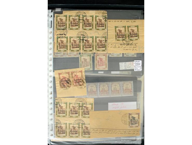 1876/1924 (ca.), riesiger Bestand von einigen tausend ungebrauchte und gebrauchten Marken, dabei viel besseres Material, aber