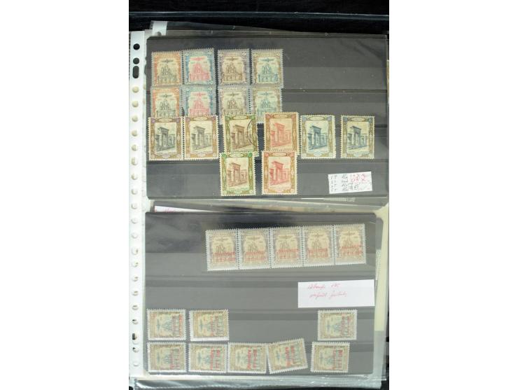 1876/1924 (ca.), riesiger Bestand von einigen tausend ungebrauchte und gebrauchten Marken, dabei viel besseres Material, aber