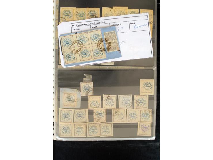 1876/1924 (ca.), riesiger Bestand von einigen tausend ungebrauchte und gebrauchten Marken, dabei viel besseres Material, aber