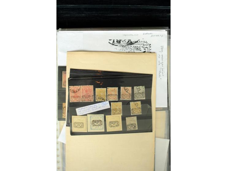 1876/1924 (ca.), riesiger Bestand von einigen tausend ungebrauchte und gebrauchten Marken, dabei viel besseres Material, aber