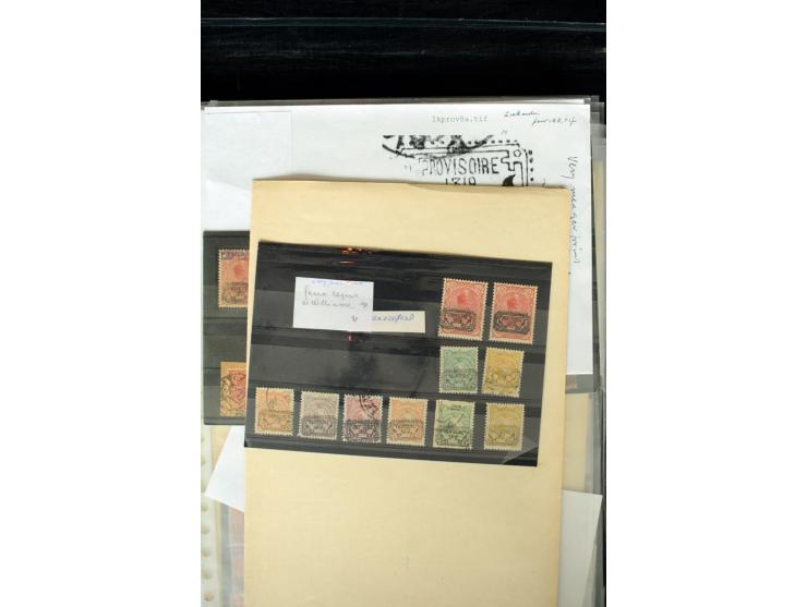 1876/1924 (ca.), riesiger Bestand von einigen tausend ungebrauchte und gebrauchten Marken, dabei viel besseres Material, aber