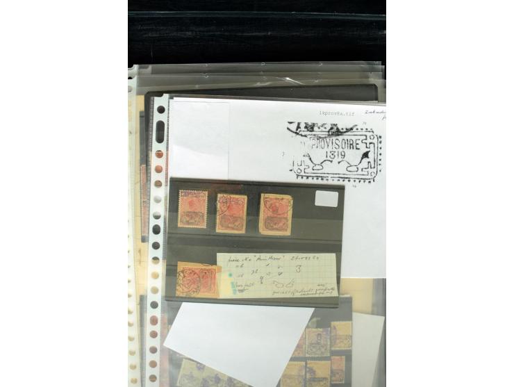 1876/1924 (ca.), riesiger Bestand von einigen tausend ungebrauchte und gebrauchten Marken, dabei viel besseres Material, aber