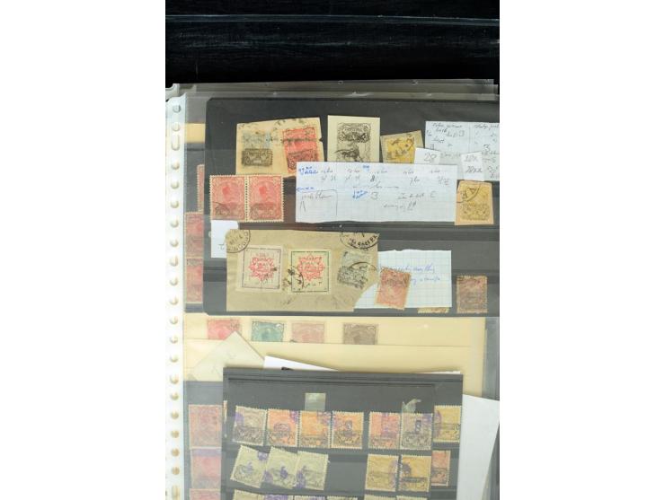 1876/1924 (ca.), riesiger Bestand von einigen tausend ungebrauchte und gebrauchten Marken, dabei viel besseres Material, aber