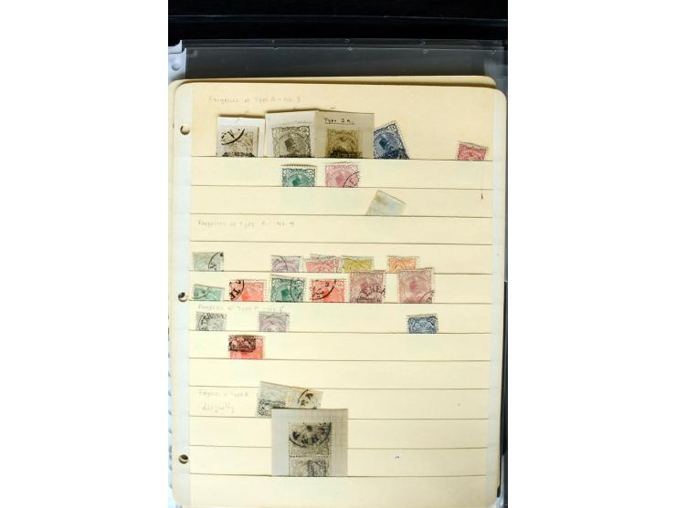 1876/1924 (ca.), riesiger Bestand von einigen tausend ungebrauchte und gebrauchten Marken, dabei viel besseres Material, aber
