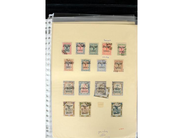 1876/1924 (ca.), riesiger Bestand von einigen tausend ungebrauchte und gebrauchten Marken, dabei viel besseres Material, aber