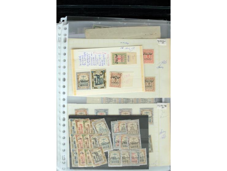 1876/1924 (ca.), riesiger Bestand von einigen tausend ungebrauchte und gebrauchten Marken, dabei viel besseres Material, aber