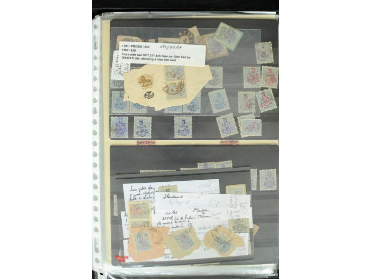 1876/1924 (ca.), riesiger Bestand von einigen tausend ungebrauchte und gebrauchten Marken, dabei viel besseres Material, aber
