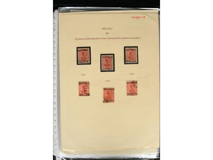 1876/1924 (ca.), riesiger Bestand von einigen tausend ungebrauchte und gebrauchten Marken, dabei viel besseres Material, aber