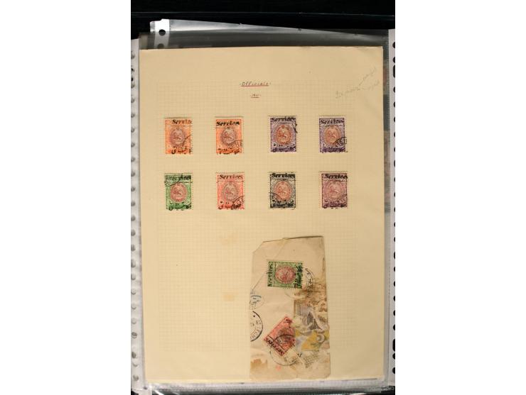1876/1924 (ca.), riesiger Bestand von einigen tausend ungebrauchte und gebrauchten Marken, dabei viel besseres Material, aber
