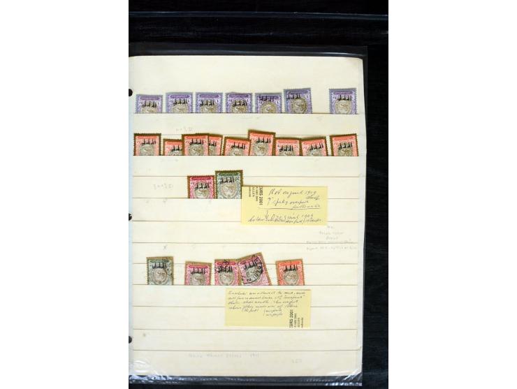 1876/1924 (ca.), riesiger Bestand von einigen tausend ungebrauchte und gebrauchten Marken, dabei viel besseres Material, aber