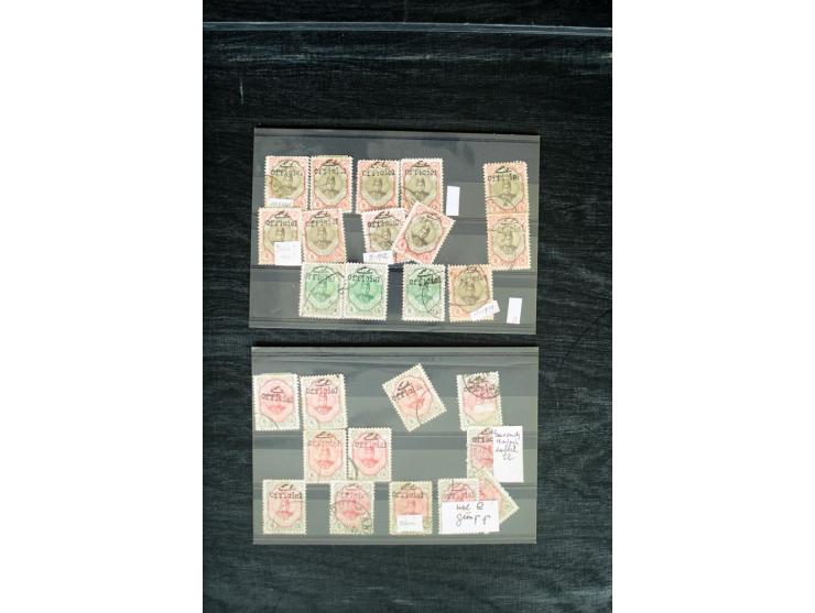 1876/1924 (ca.), riesiger Bestand von einigen tausend ungebrauchte und gebrauchten Marken, dabei viel besseres Material, aber