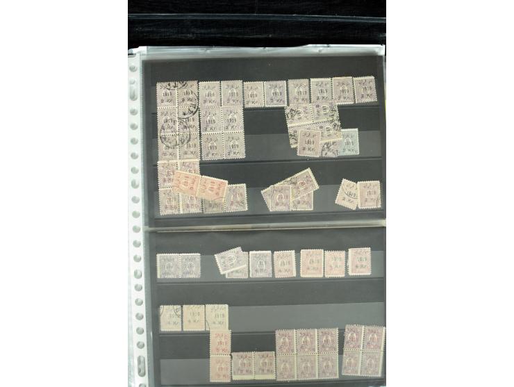 1876/1924 (ca.), riesiger Bestand von einigen tausend ungebrauchte und gebrauchten Marken, dabei viel besseres Material, aber