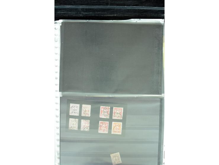 1876/1924 (ca.), riesiger Bestand von einigen tausend ungebrauchte und gebrauchten Marken, dabei viel besseres Material, aber