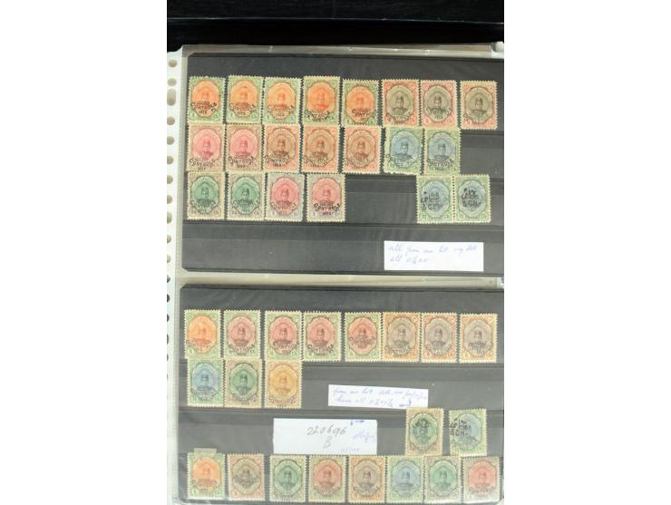 1876/1924 (ca.), riesiger Bestand von einigen tausend ungebrauchte und gebrauchten Marken, dabei viel besseres Material, aber