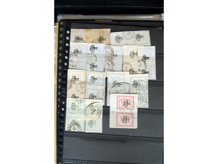 1876/1924 (ca.), riesiger Bestand von einigen tausend ungebrauchte und gebrauchten Marken, dabei viel besseres Material, aber