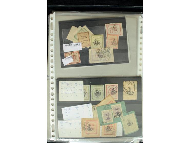 1876/1924 (ca.), riesiger Bestand von einigen tausend ungebrauchte und gebrauchten Marken, dabei viel besseres Material, aber