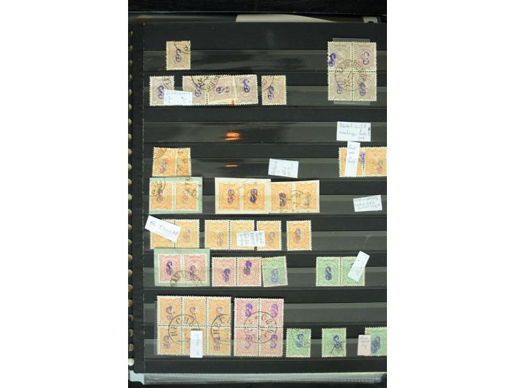 1876/1924 (ca.), riesiger Bestand von einigen tausend ungebrauchte und gebrauchten Marken, dabei viel besseres Material, aber