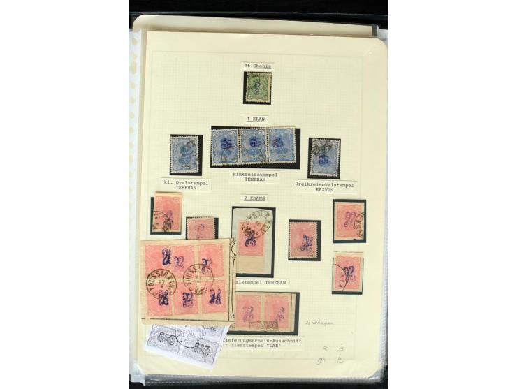 1876/1924 (ca.), riesiger Bestand von einigen tausend ungebrauchte und gebrauchten Marken, dabei viel besseres Material, aber