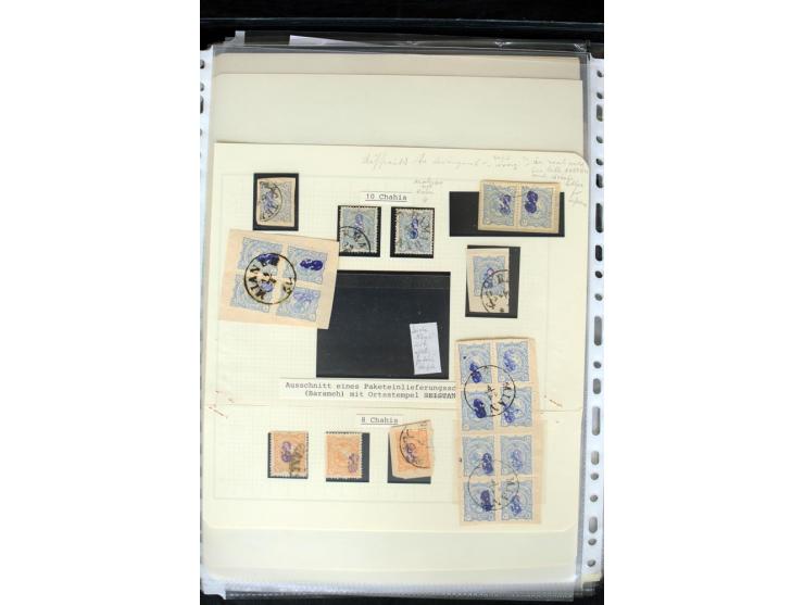 1876/1924 (ca.), riesiger Bestand von einigen tausend ungebrauchte und gebrauchten Marken, dabei viel besseres Material, aber