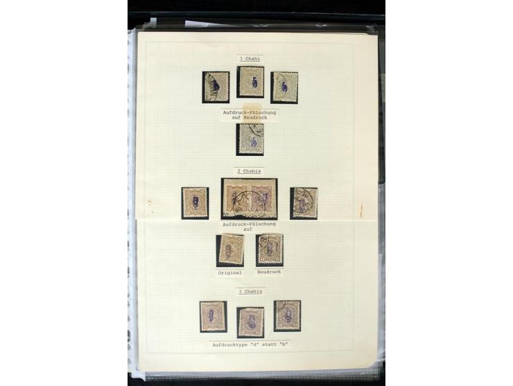 1876/1924 (ca.), riesiger Bestand von einigen tausend ungebrauchte und gebrauchten Marken, dabei viel besseres Material, aber